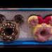 Disney mickey mouse donut treat salt and pepper shaker set