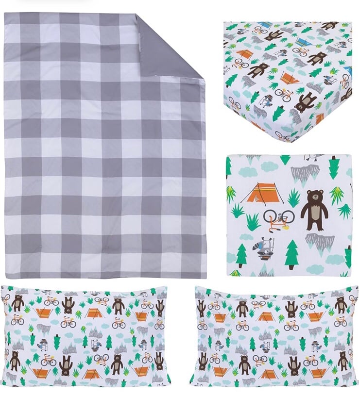 Carters Woodland Toddler bedding