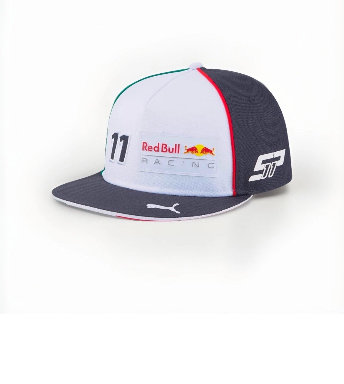 Red Bull Racing F1 Sergio Perez SP11 White Hat