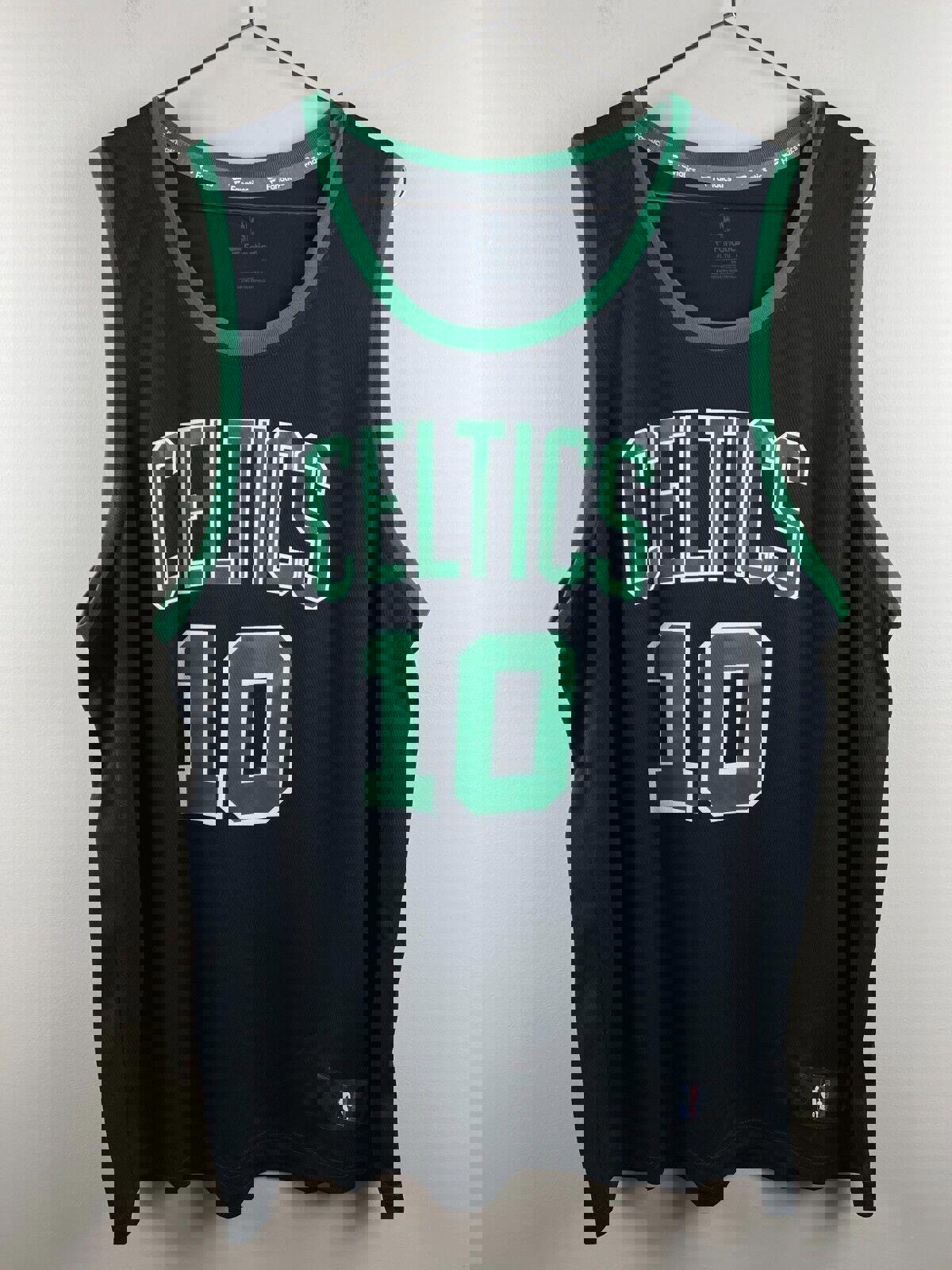 NWOT Boston Celtics Fanatics Jersey #10 Mario Black NBA Tank Top XL 2024