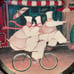 Certified International, Jennifer Garant 3 Chefs On A Bike Round Serving Bowl