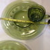 Depression Glass Plates, Cups, Creamer &