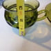 Depression Glass Plates, Cups, Creamer &
