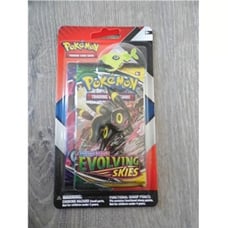 Pokemon TCG: Evolving Skies + Chilling Reign Blister Booster Packs & Celebi Pin