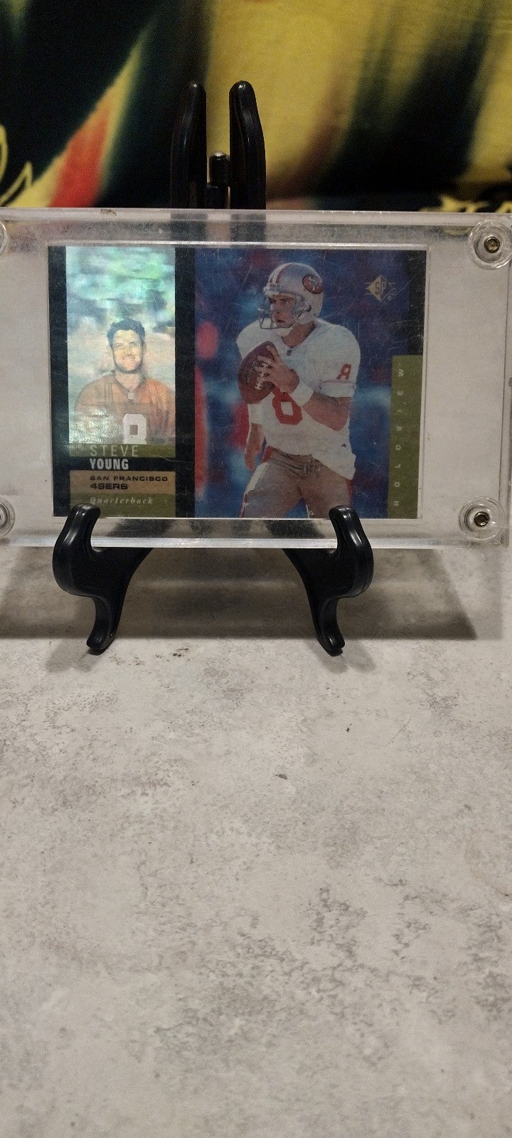 Steve Young 49ers football card