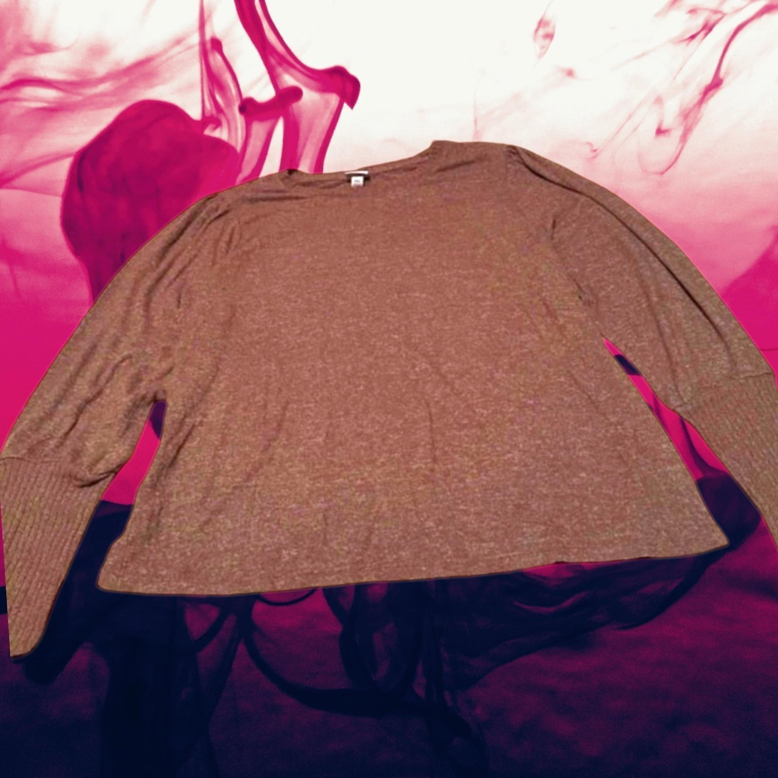 NEW A New Day Women’s plus-size Brown Heathered Long-sleeve Soft Knit Top❤️❤️XXL