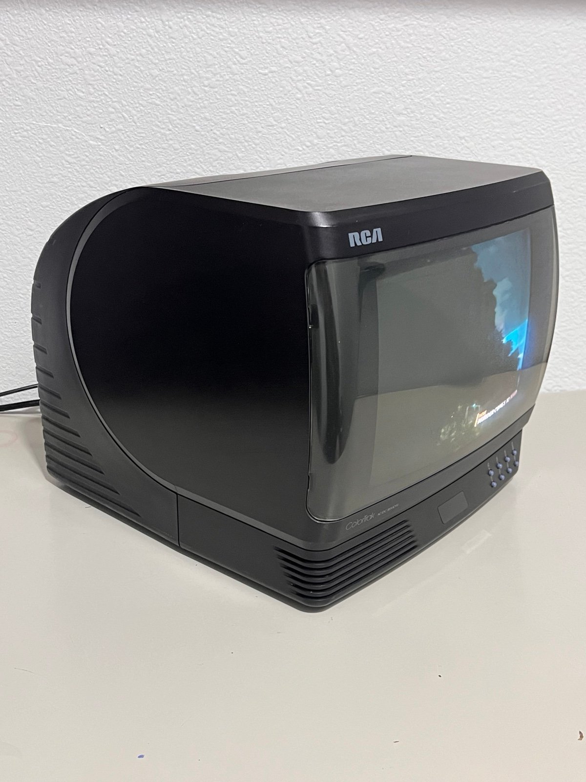 Vintage Black RCA 10” Retro Gaming TV