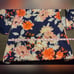 Eliza J Navy Floral Bell Sleeved Shift Dress Size 2