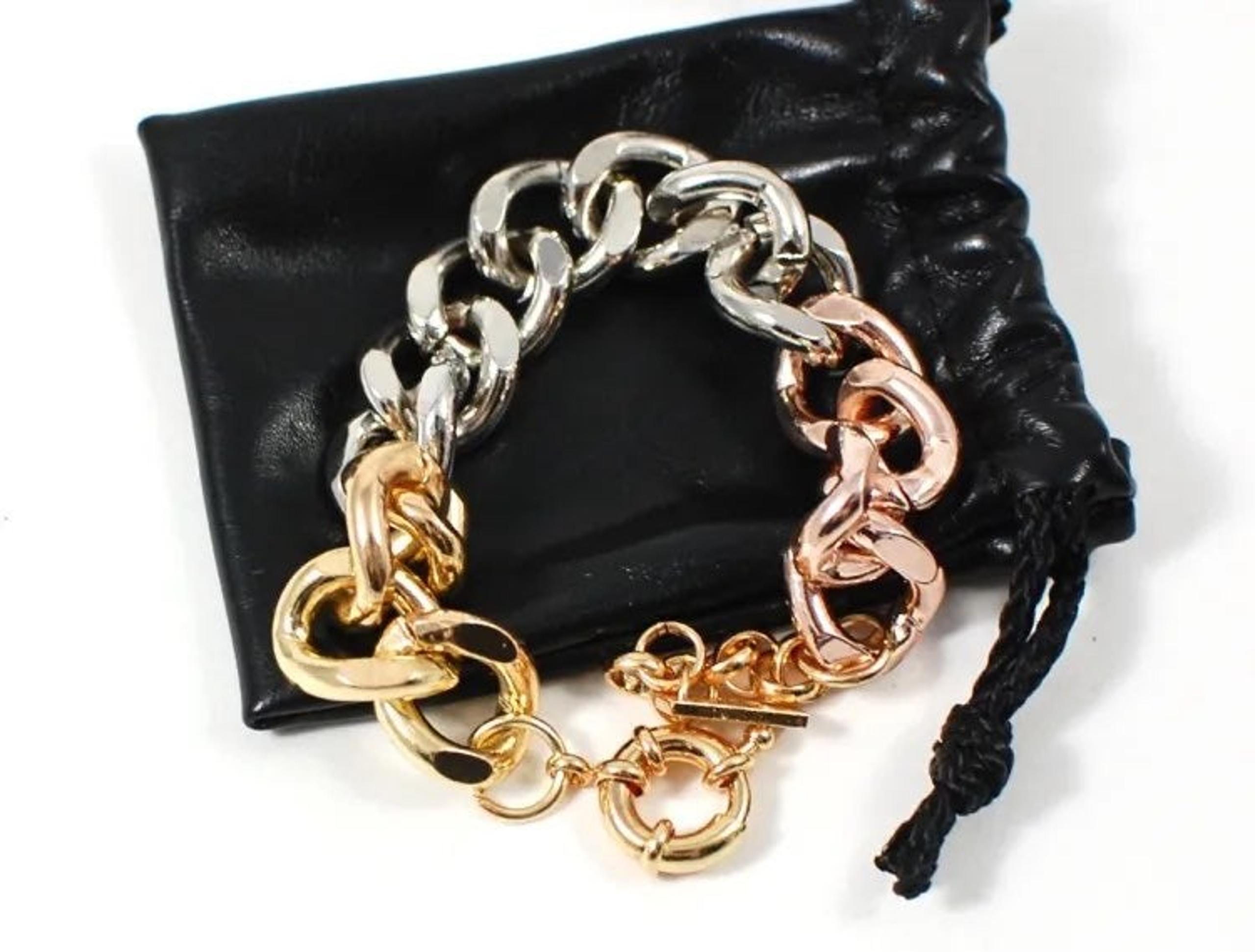 NWOT LUV AJ The Rose Gold Ombré Bracelet ($65)