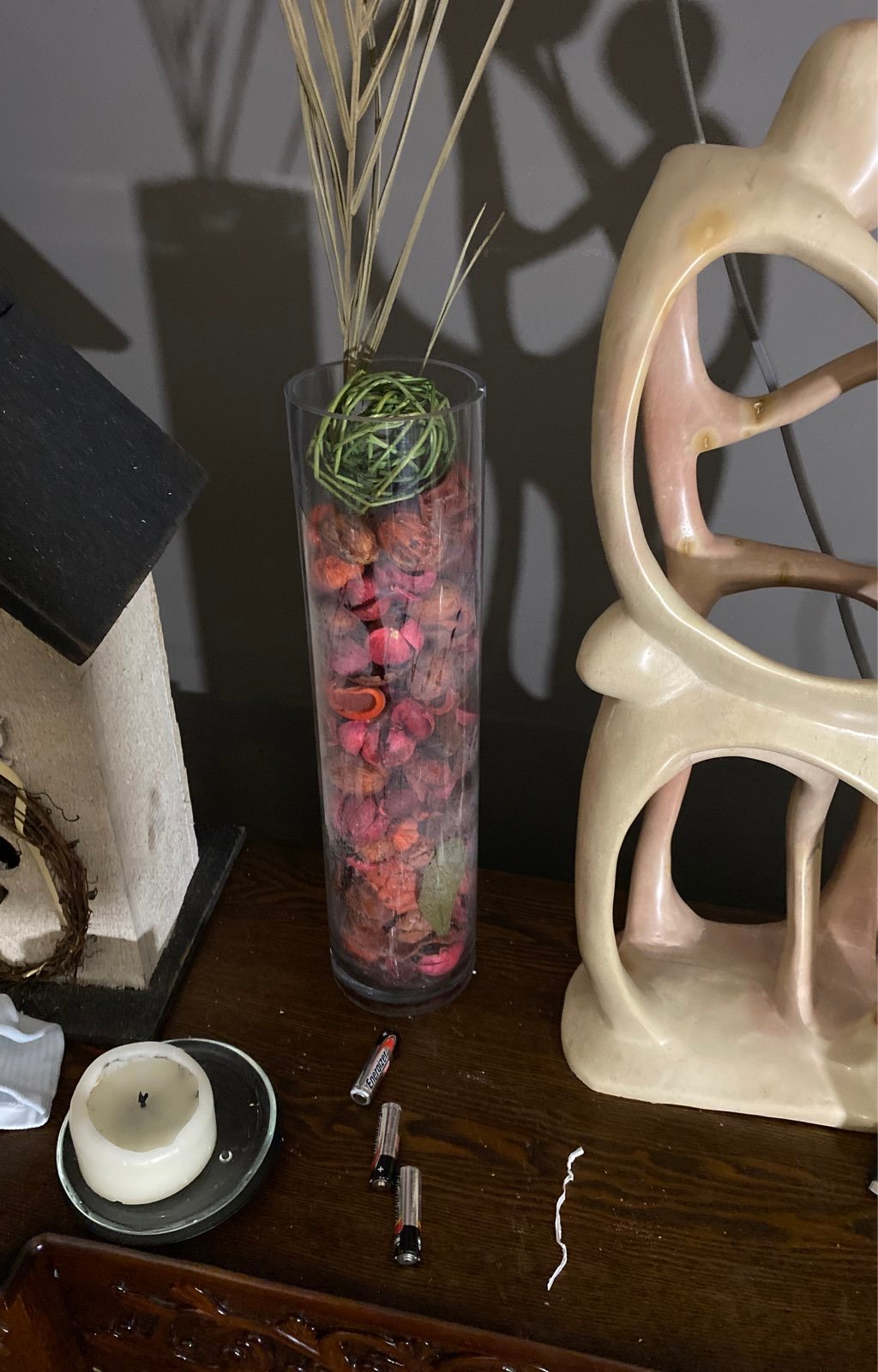 glass vase