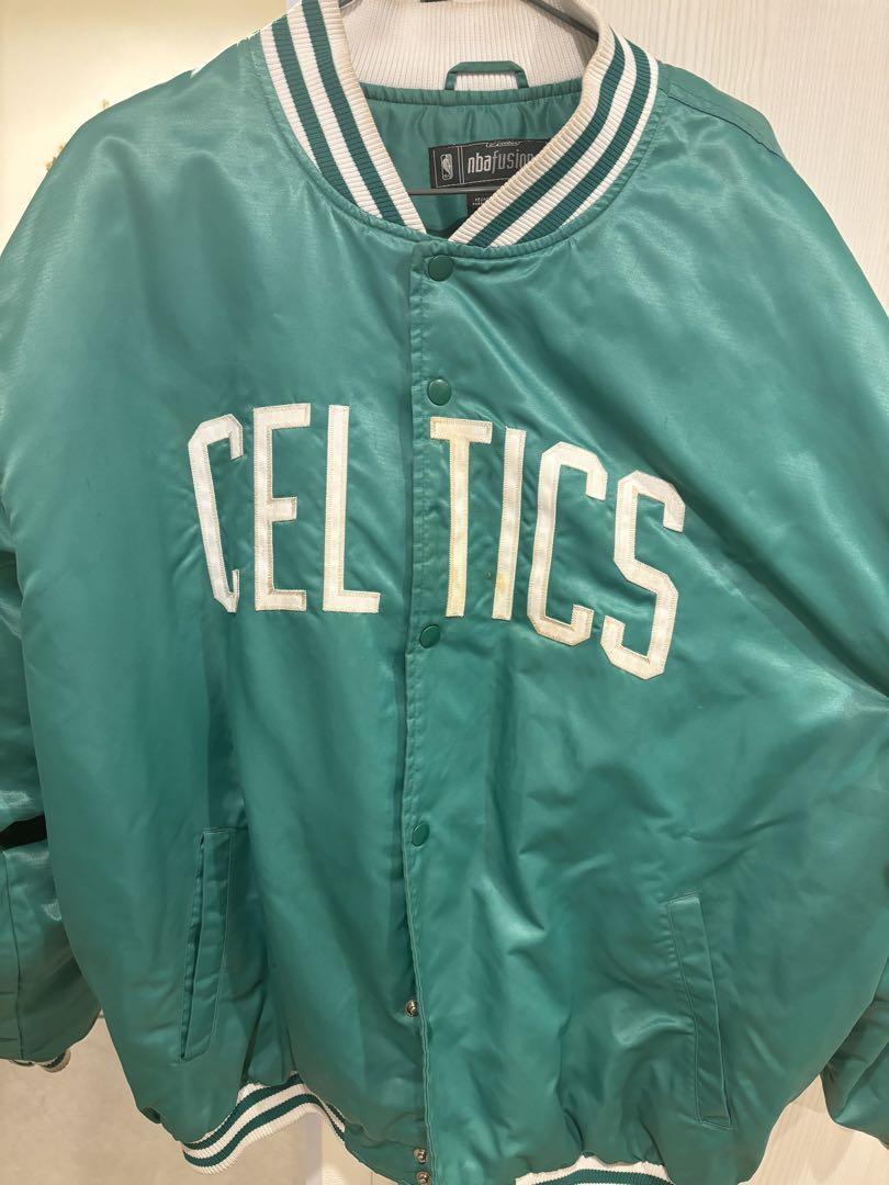 CELTICS varsity jacket green