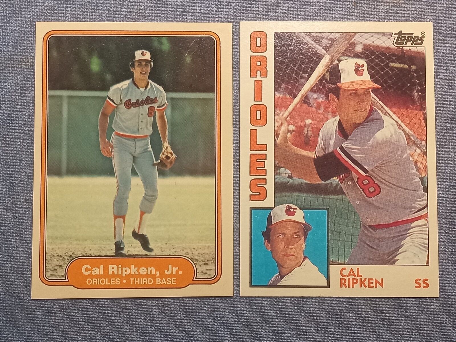 CAL RIPKEN JR. ROOKIE AND 1984 TOPPS CLEAN!!!