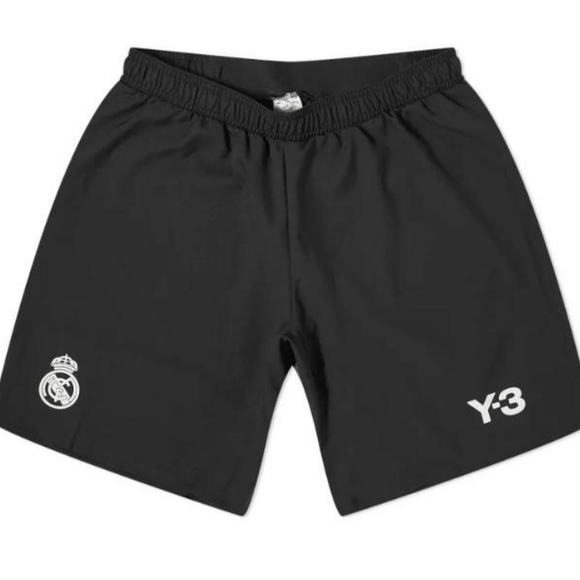 Y-3 x REAL MADRID x ADIDAS 4th Jersey Shorts in Black - Y3 Yohji Yamamoto XXL