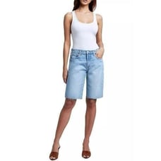 L’agence Baggy Denim Shorts Size 26 New With Tags