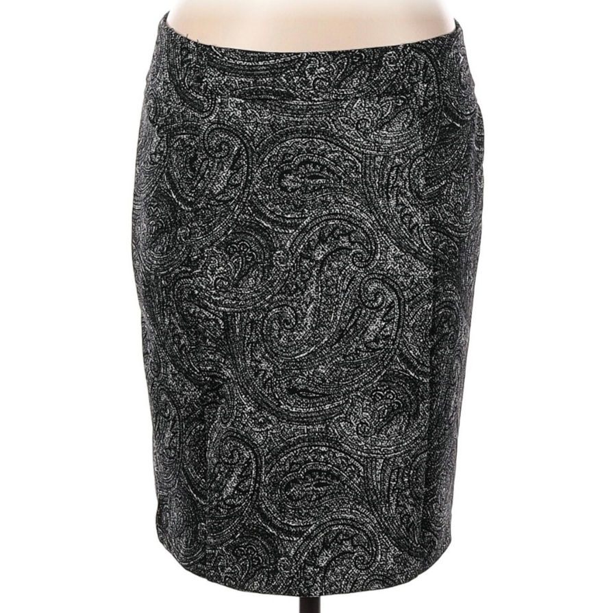 Michael Kors Paisley Mini Midi Skirt