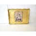 Florentine Gold Wood Tray with Monkeys The Firenze Collection Design Imports