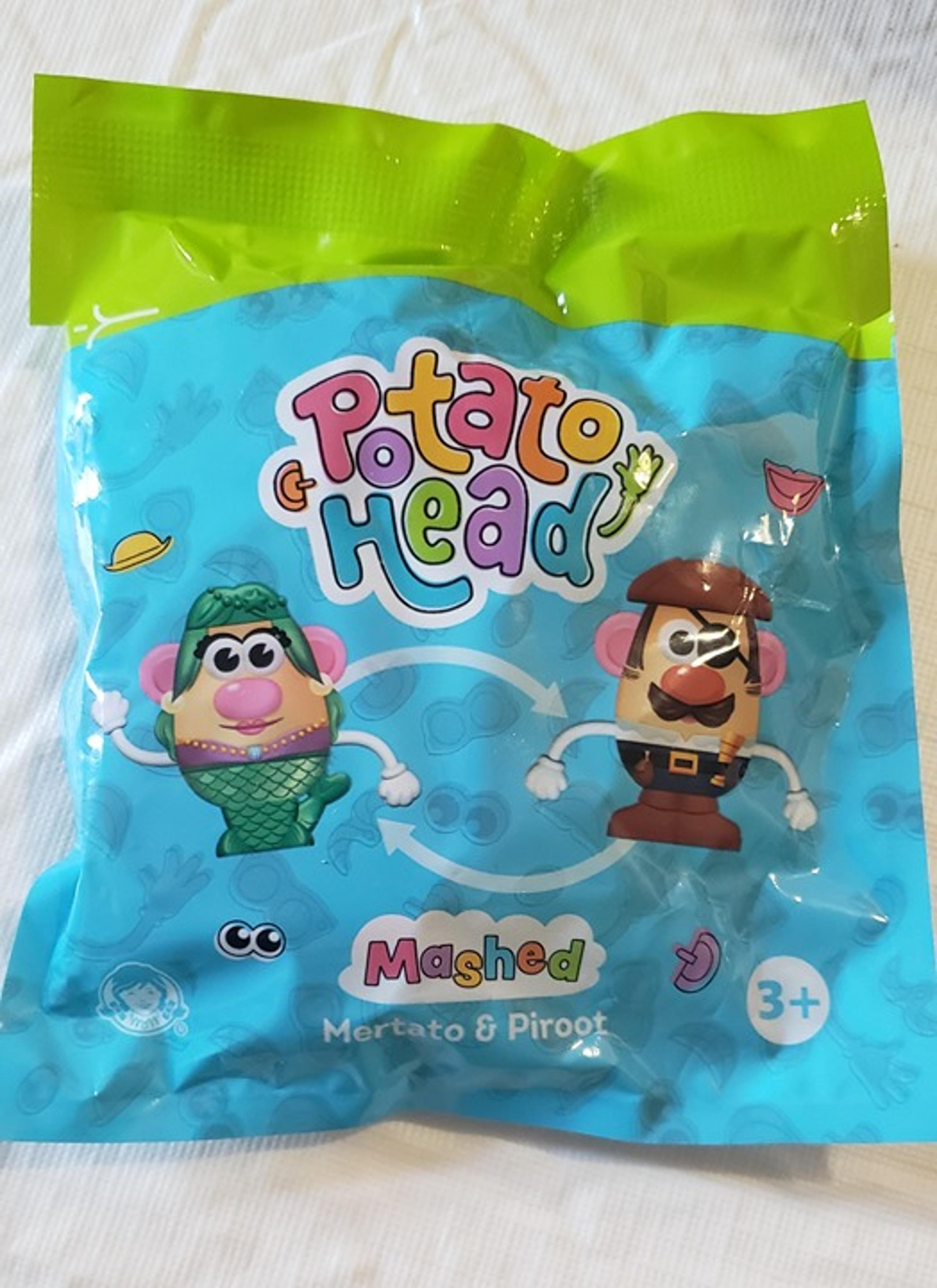 2025 Wendy's Potato Head Mashed "Metato & Piroot" Kids Meal Toy