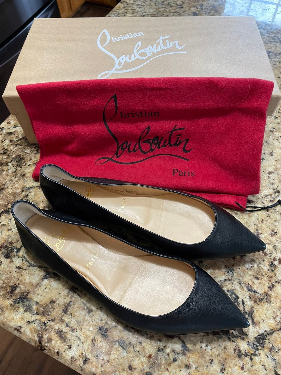 Christian Louboutin Red Flats | Mercari Christian Louboutin Red Flats | Mercari