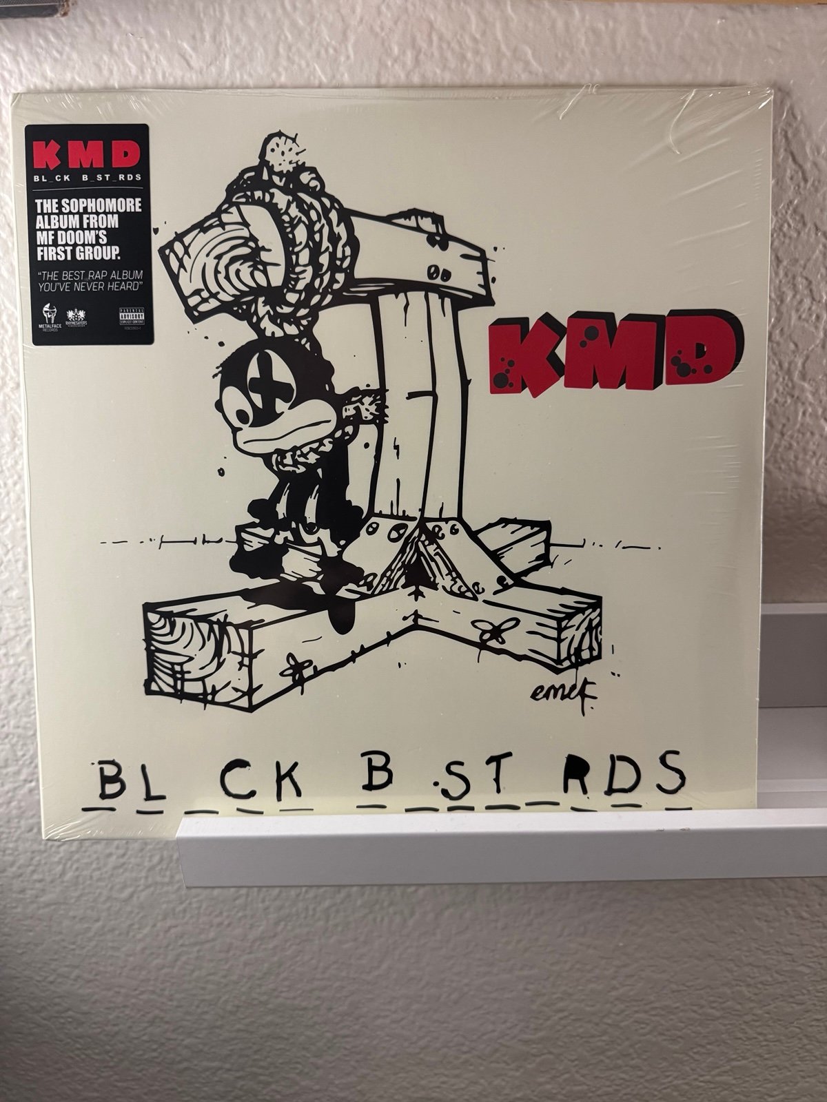 KMD Black Bastards VINYL RECORD MF DOOM SEALED