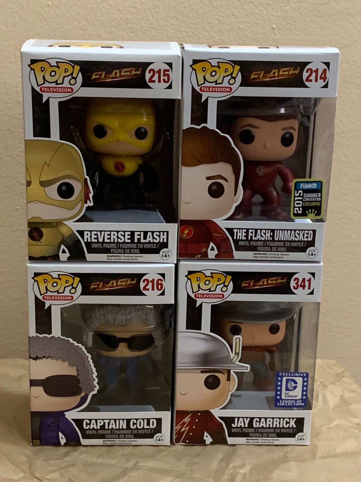 Funko Pop Flash TV Series Lot