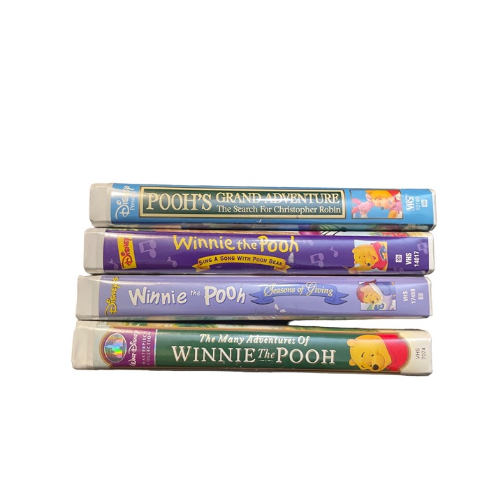 Disney Winnie the Pooh VHS Tapes