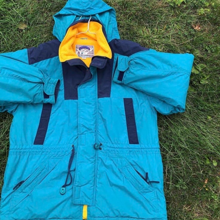 Levi’s Sport Jacket Vintage Puffer Winter Ski Snowboard Snowboarding