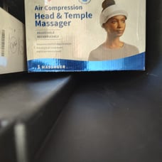 Air compression head and Temple massager