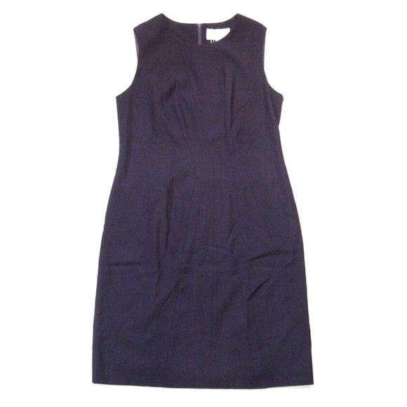 NWT BOSS Hugo Boss Donalea Sheath in Dark Dahlia Purple Seamed Wool Dress 12