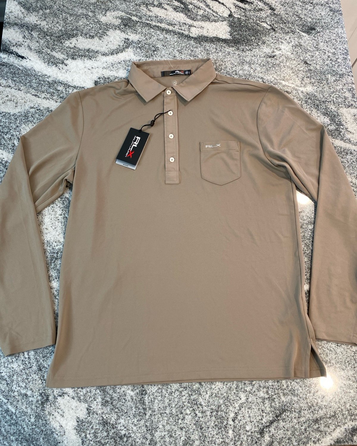 RLX Ralph Lauren men’s large long sleeve polo shirt