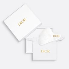 Dior Gua Sha Facial Tool, Natural White Quartz Stone Gua Sha Tool - New In Pouch