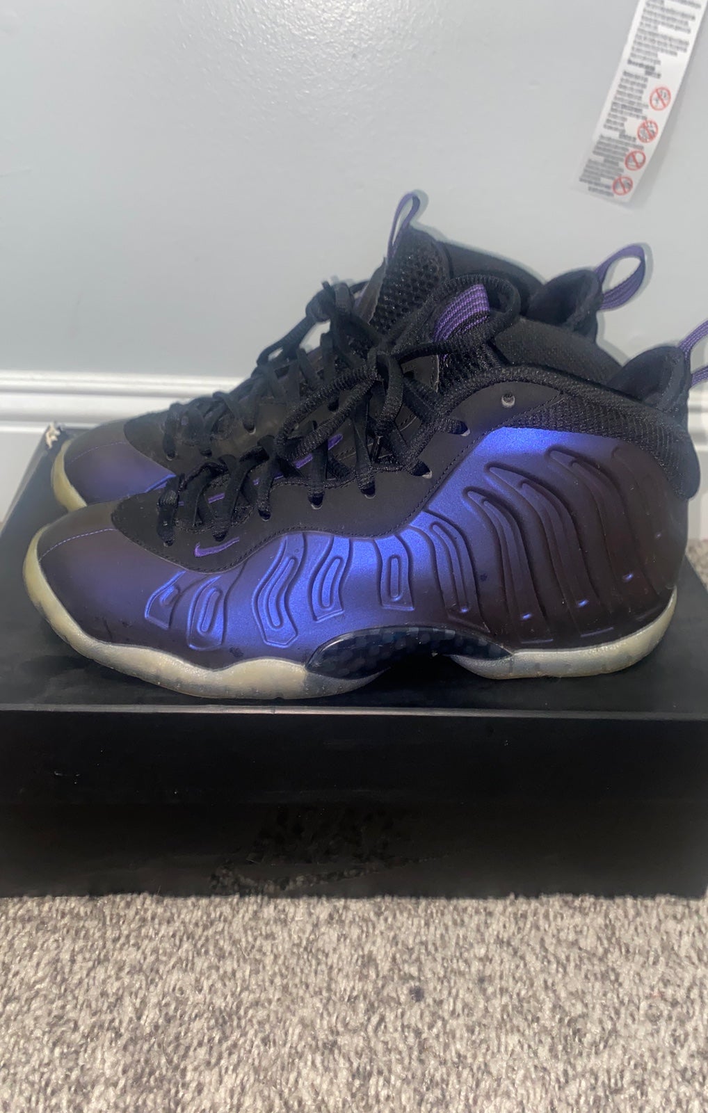 Nike Little Posite one (GS) “Eggplant”