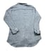 Hatch Maternity Boyfriend Long Sleeve Shirt Blue Crinkle Cotton Gauze Medium