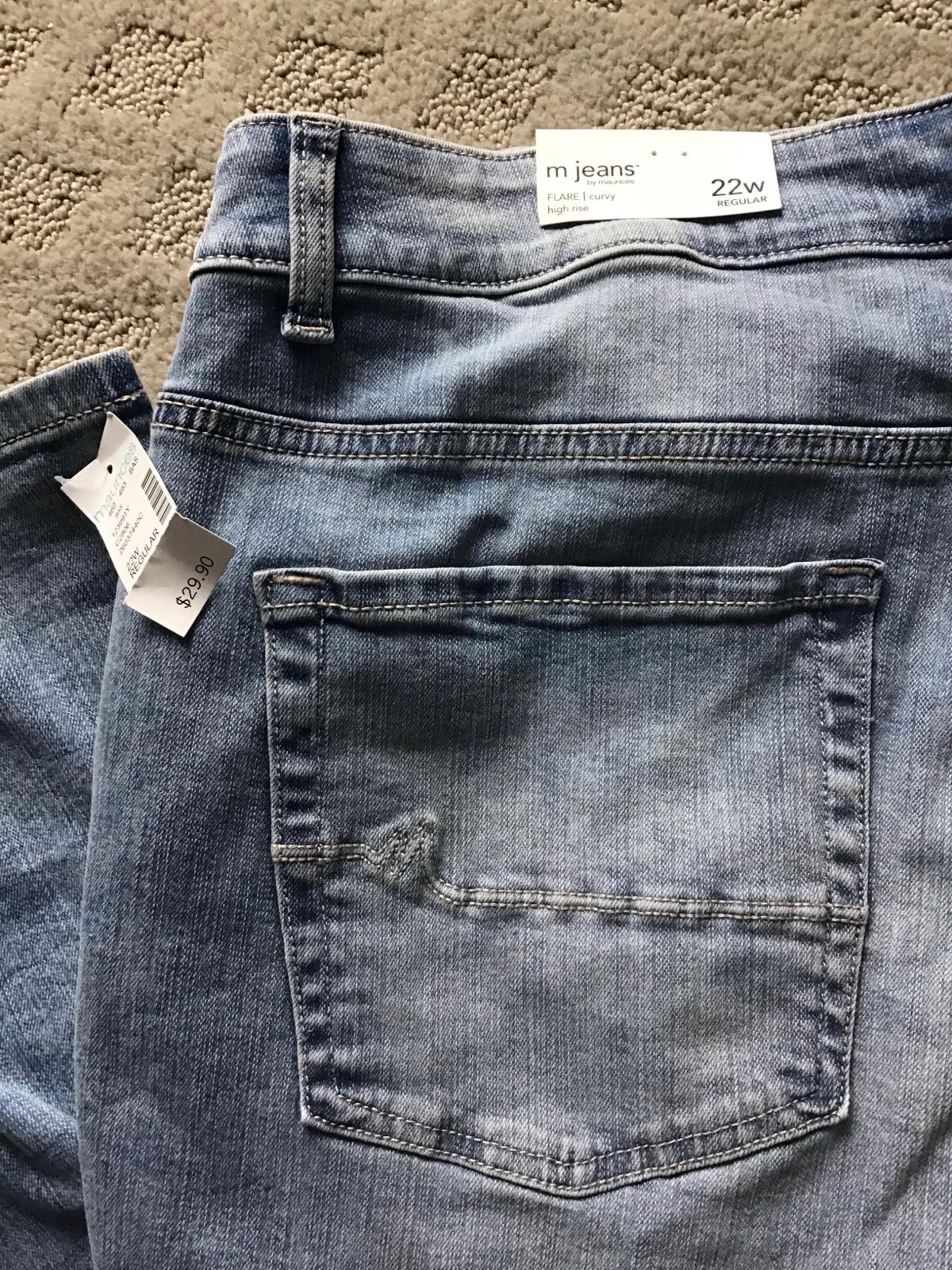 Maurice’s NWT Flare High Rise Curvy Jeans 22W