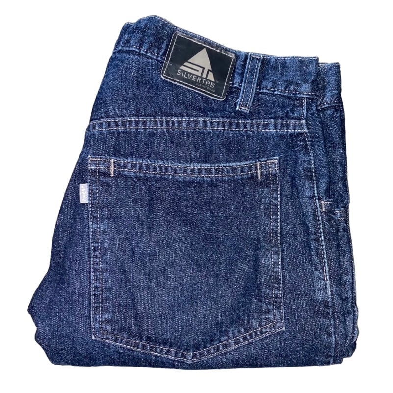 Vintage Levi’s Silvertab Denim Jean Shorts 34 Loose Fit (H)