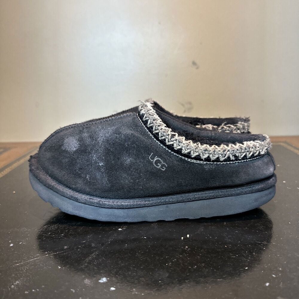 UGG Tasman Slipper Black 5955-BLK Women's Size 5 UK 3