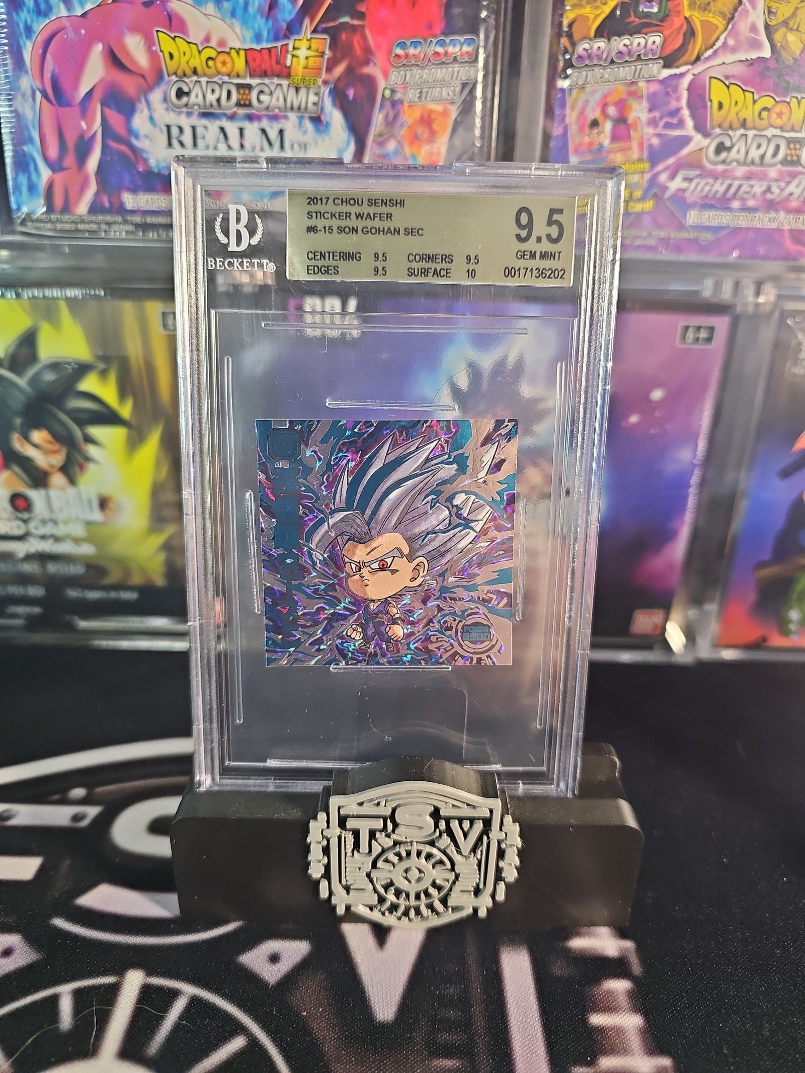 Beast Gohan Wafer Sticker