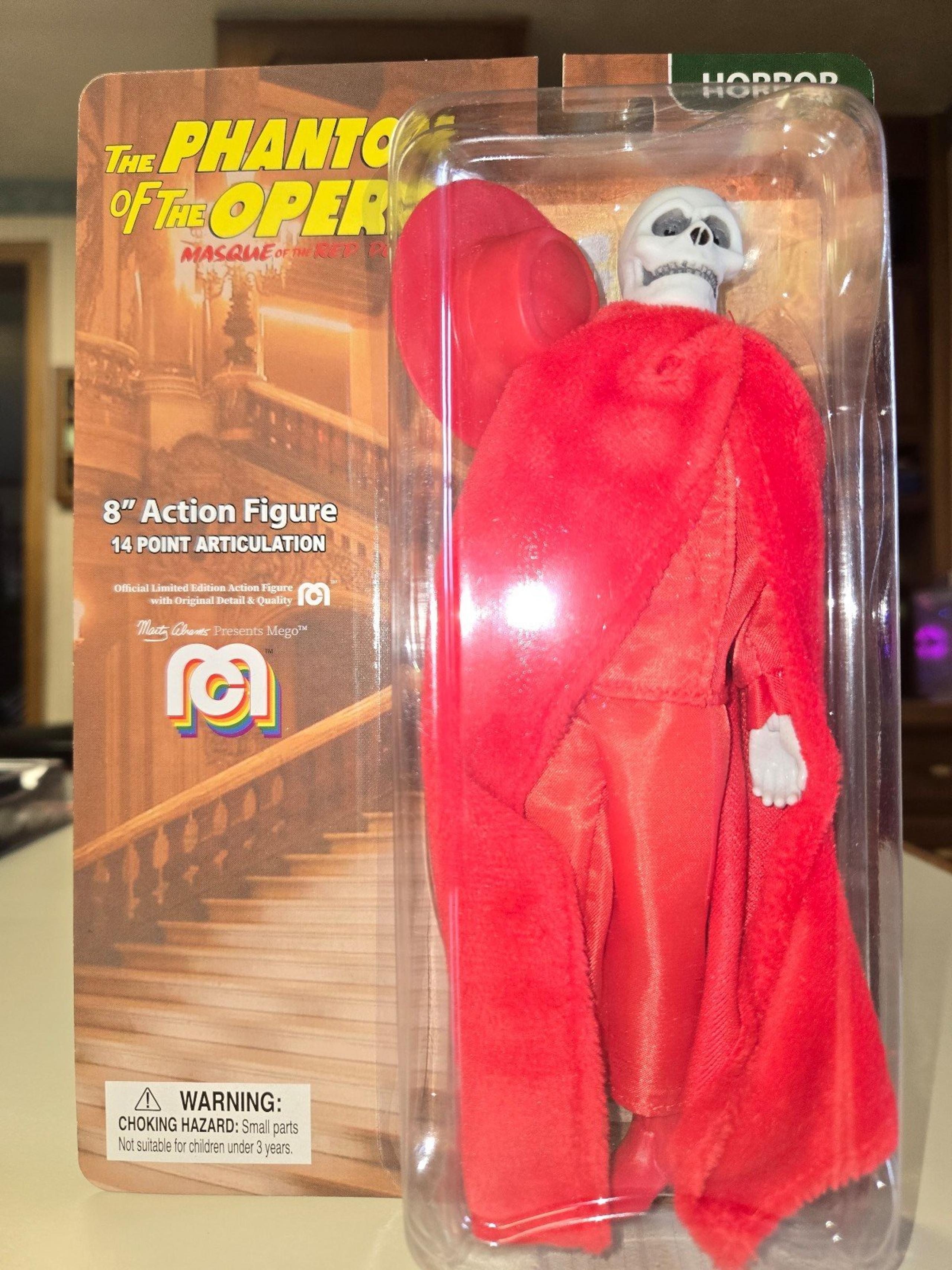 MEGO The PHANTOM of the Opera Masque of the red death Action Figure