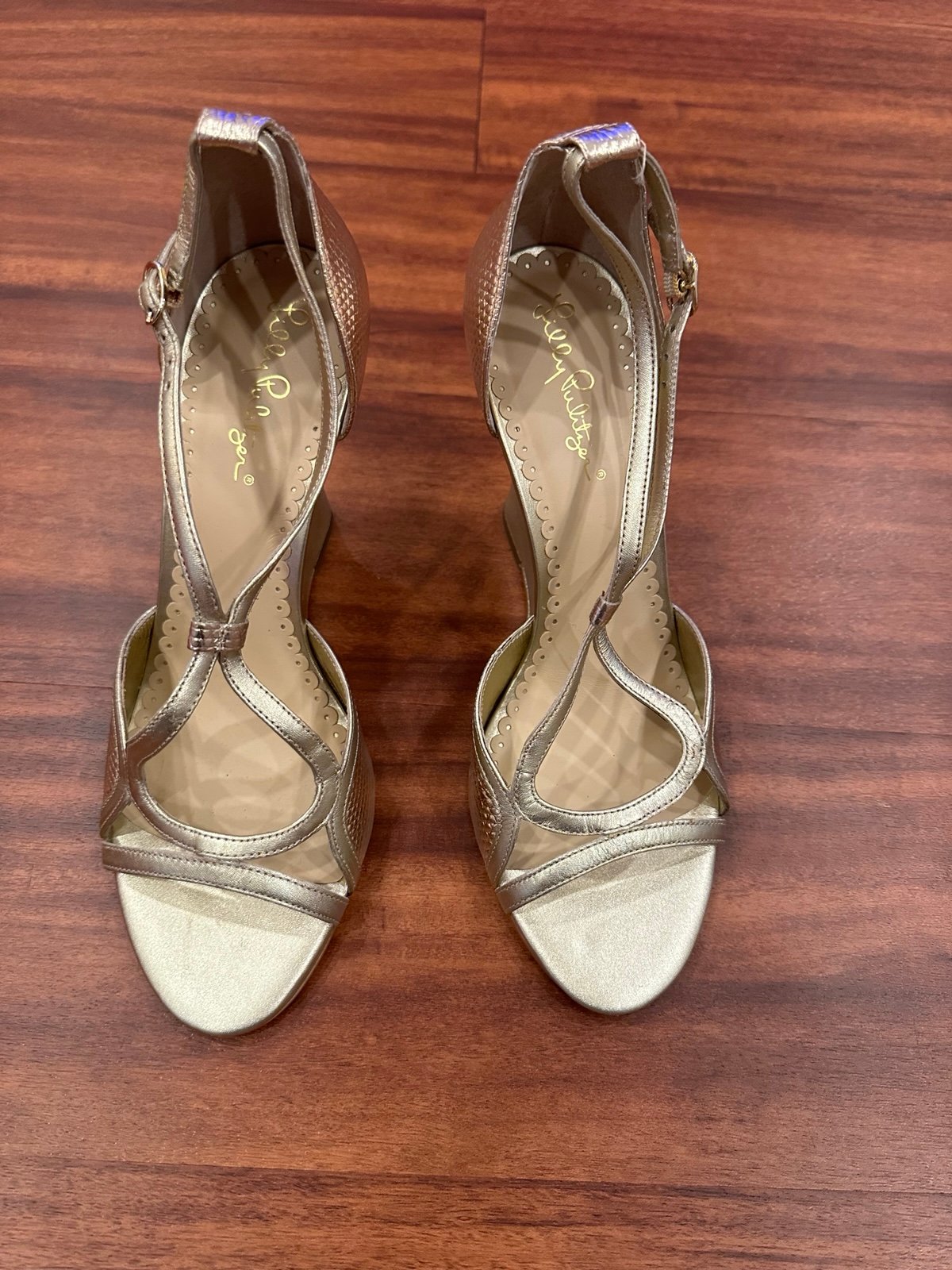 NWT LILLY PULITZER JANIE WEDGE 9.5