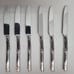 Lot of 6 LENOX PARK CITY 18/10 Table Knives