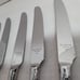 Lot of 6 LENOX PARK CITY 18/10 Table Knives