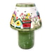 Yankee Candle Large Candle Topper Shade Ceramic Spring Summer Birdhouse Flowers