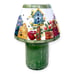Yankee Candle Large Candle Topper Shade Ceramic Spring Summer Birdhouse Flowers