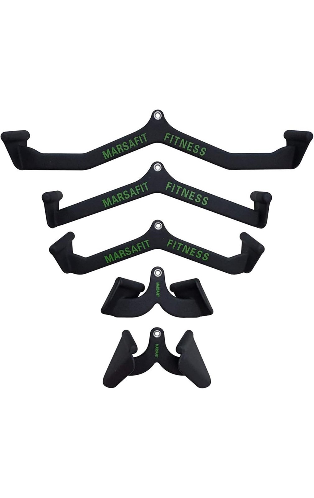 Home Gym Fitness Rowing T-bar V-bar Pulley Cable Machine Attachments, Bicep Curl