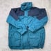 VTG Woolrich Men's windbreaker Hooded jacket Size XXL Green Black full Zip coat