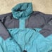 VTG Woolrich Men's windbreaker Hooded jacket Size XXL Green Black full Zip coat