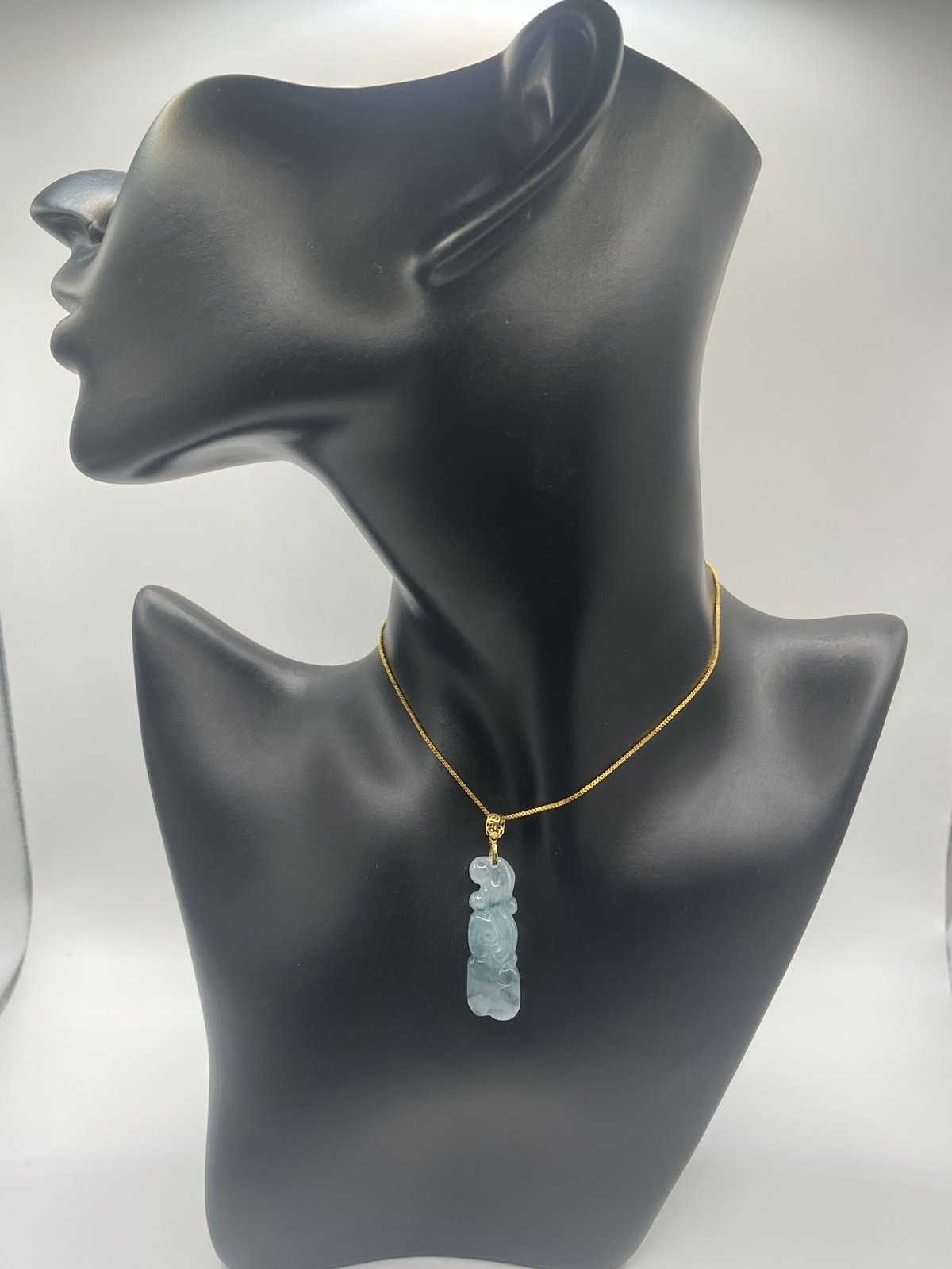 Wealthy and safety charm pendant with S925 clasp