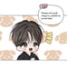 Lezhin 2023 Calendar Black Rabbit Postcard Checkmate