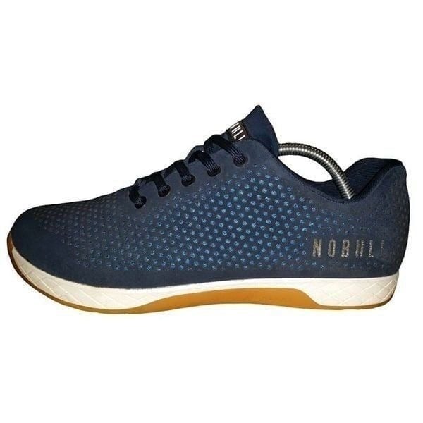Nobull Cross Training Sneakers Men Sz 12 Navy Suede Lace Up Casual Running