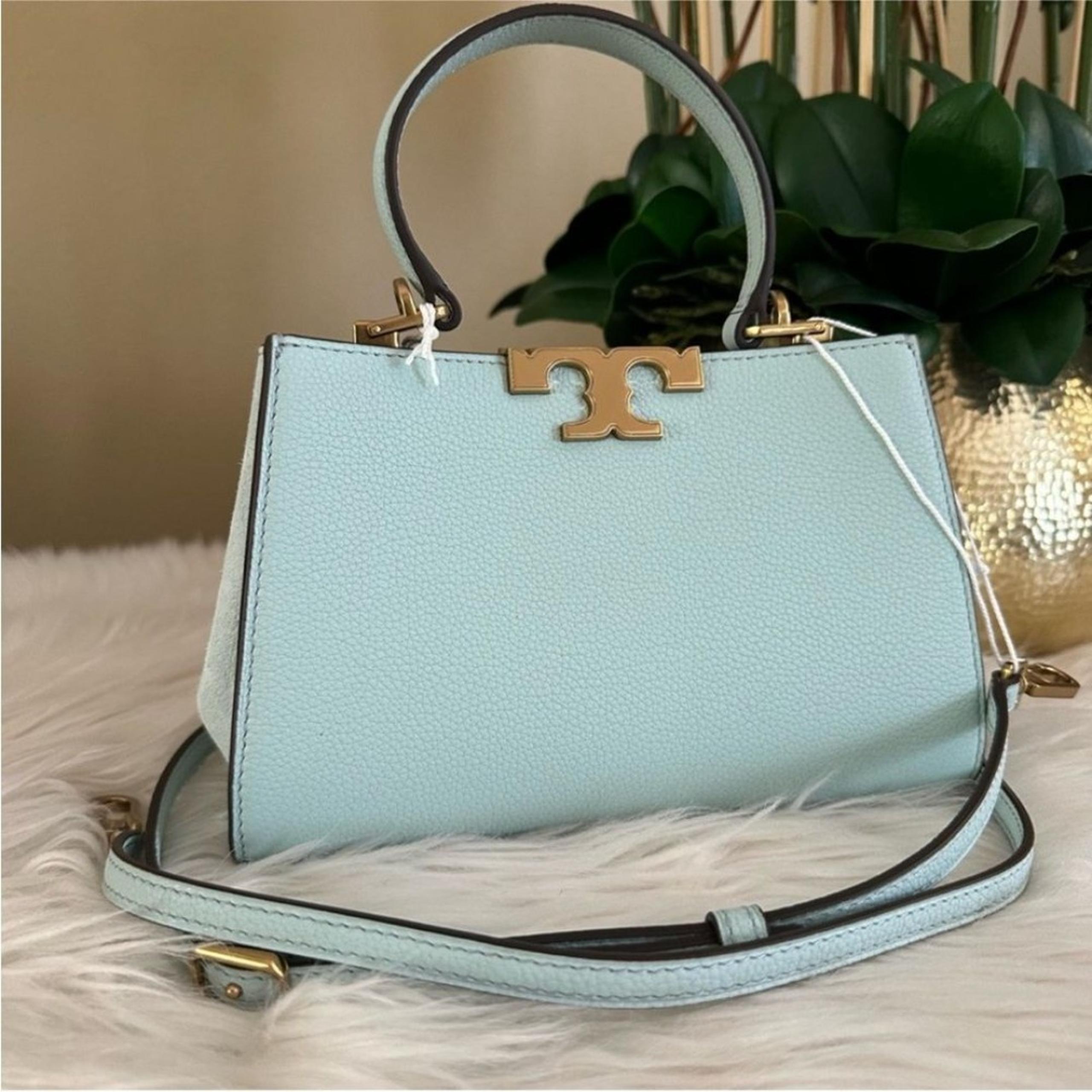 New Tory Burch MINI ELEANOR PEBBLED SATCHEL bag