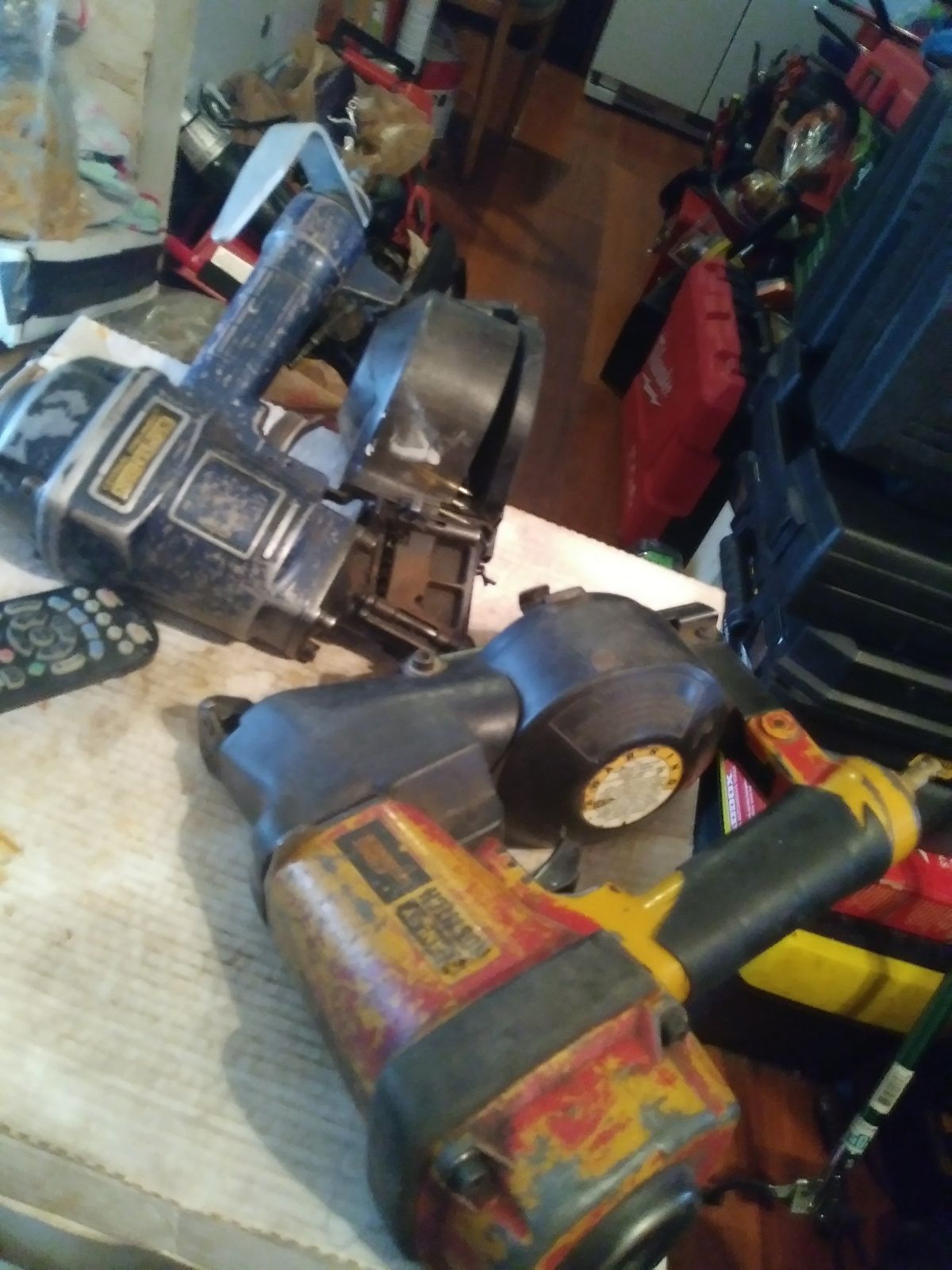 STANLEY & CENTRAL PNEUMATIC COIL NAILERS